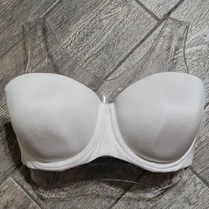 H & M 36C strapless / strap underwire